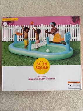 Sun Squad Inflatable Sports Play Center